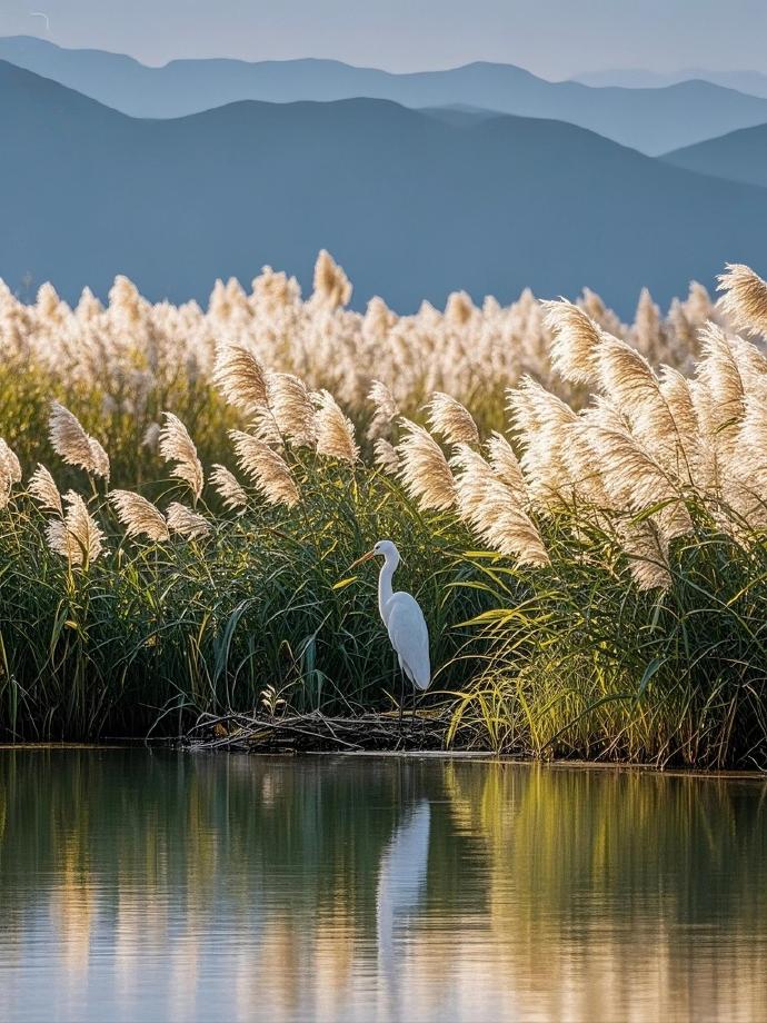 深秋想起了芦苇荡
